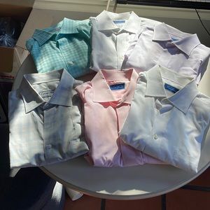 Tom James custom tailored dress shirts